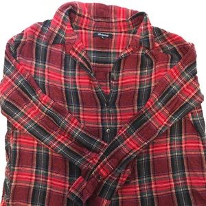 Madewell Plaid Button Down - Size M